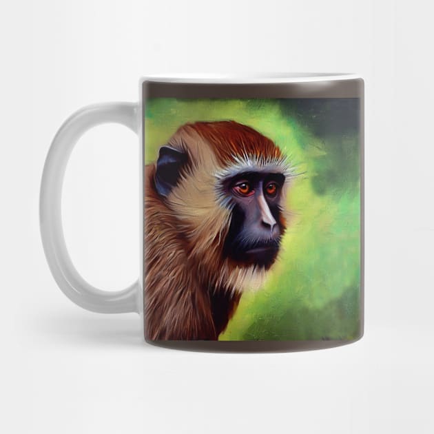 Monkey Portrait . by Canadaman99